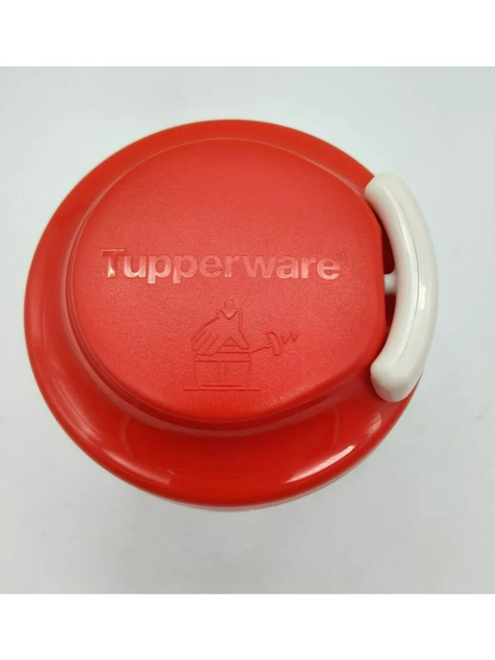 Tupperware Chop N Prep Mini Food Pull Cord Chopper Red 1.25 cup 300ml 6761C-4